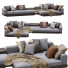Sofa Minotti Connery Gray - ED-MONTE