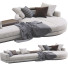 Sofa Minotti Connery Round Gray - ED-MONTE