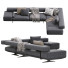 Диван Flexform Wing Grey - ED-MONTE