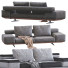 Sofa Flexform Wing Grey - ED-MONTE