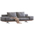 Sofa Flexform Wing Grey - ED-MONTE