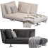 Couch Flexform Evergreen Leather - ED-MONTE