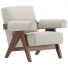 Fotel Phantom Hands Project Chandigarh Upholstered Easy - QrisTina