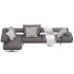 Sofa Flexform Wing Brown - ED-MONTE