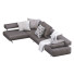 Sofa Flexform Wing Brown - ED-MONTE