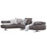 Sofa Flexform Wing Brown - ED-MONTE