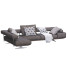 Sofa Flexform Wing Brown - ED-MONTE