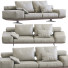 Sofa Flexform Wing Leather - ED-MONTE