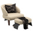 Крісло та пуф Minotti Reeves Large - QrisTina