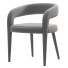 Fauteuil CB2 Lisette Grey - kamol_arx