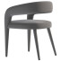 Fauteuil CB2 Lisette Grey - kamol_arx