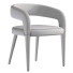 Fauteuil CB2 Lisette Grey - kamol_arx