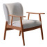 Fauteuil CB2 Wood Frame - kamol_arx
