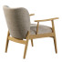 Fauteuil CB2 Wood Frame - kamol_arx