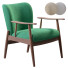 Fauteuil CB2 Wood Frame - kamol_arx