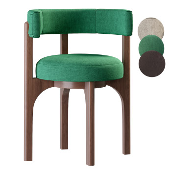 Krzesło  Kelly Wearstler Heron Model 3D