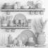 Decoración Kitchen Accessories 004 - Mrym.3dmodel