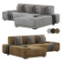 Диван Homary Modern Corner L-Shaped - 3dcloudd