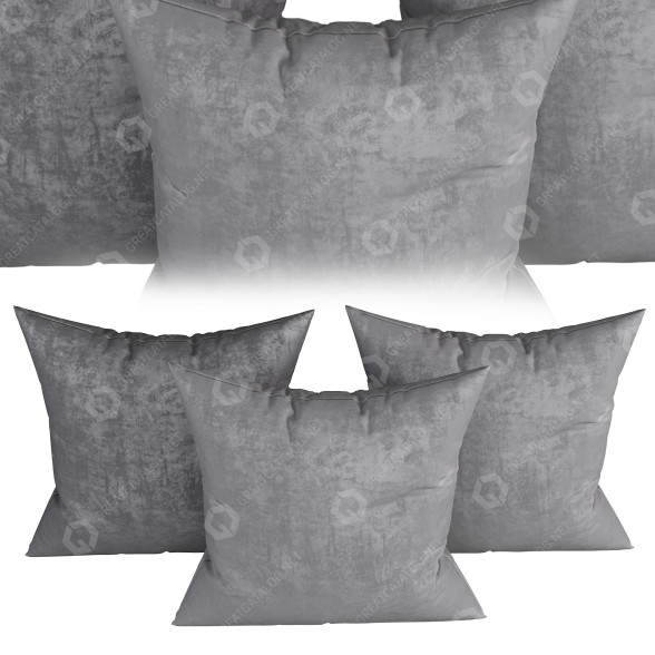 Подушка 02 Gray 3D модель