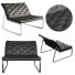 Armchair Leather Black - 3lordmax