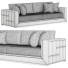 Sofa Cadde Yildiz Viyana Luks Kanepe - 3dcloudd