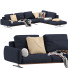 Canapé Flexform Dream Large - QrisTina