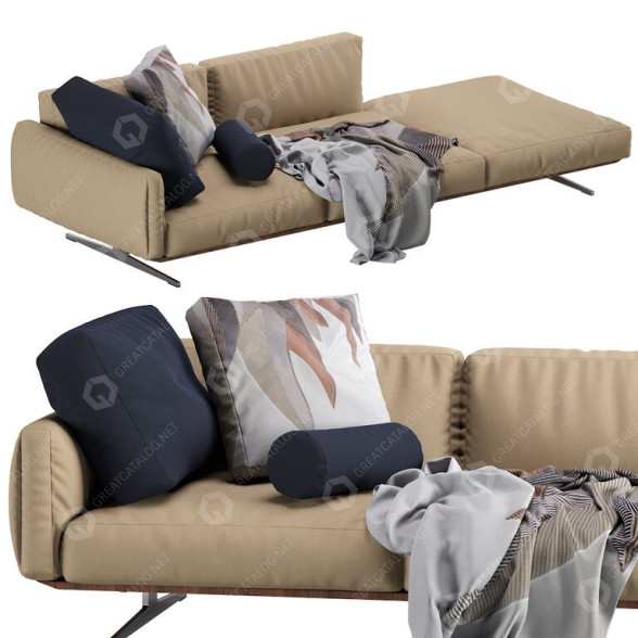 Sofa Flexform Dream 3D-Modell