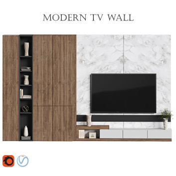 ТВ стінка та декор Modern 12