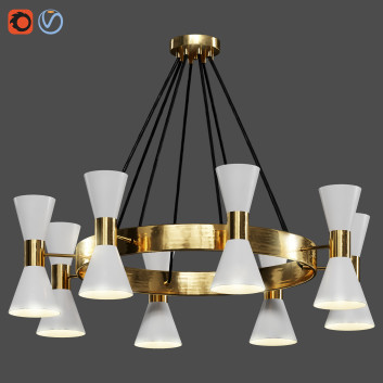 Żyrandol  Light 18 Model 3D