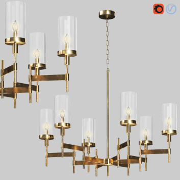 Żyrandol  Light 19 Model 3D