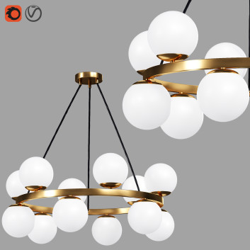 Żyrandol  Light 20 Model 3D