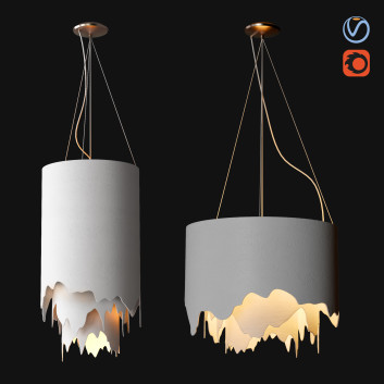 Lampy wiszące  Light 02 Model 3D