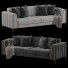Sofá Cadde Yildiz Alanis Gold - 3dcloudd