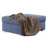 Ottoman IKEA Kivik Blue - ED-MONTE
