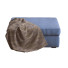 Ottoman IKEA Kivik Blue - ED-MONTE