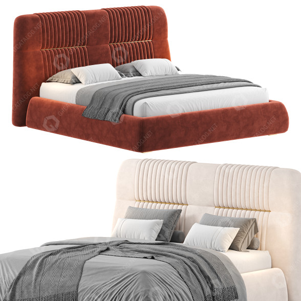 Bed Passerini Omer 3D model