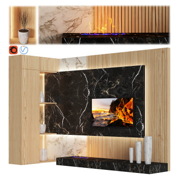 Jednostka ścienna TV Modern 05