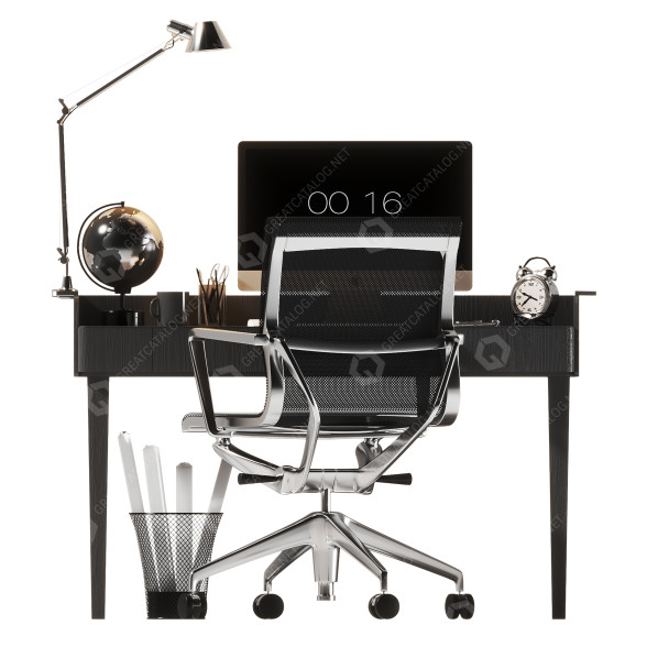 Espacio de trabajo Table Modelo 3D