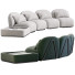 Sofa and Coffee Table Tacchini Victoria - ED-MONTE