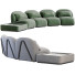 Sofa and Coffee Table Tacchini Victoria - ED-MONTE