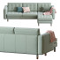 Sofa IKEA Landskrona Light Green - ED-MONTE