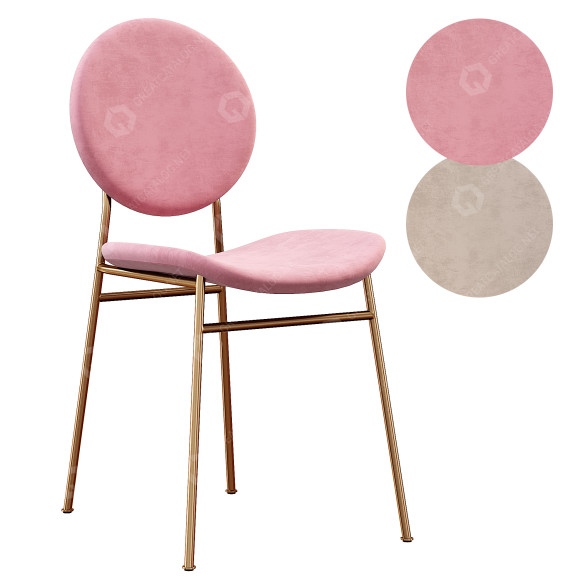 Chair West Elm Ingrid 3D model