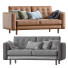 Диван IKEA Landskrona Leather Brown - ED-MONTE