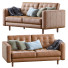 Диван IKEA Landskrona Leather Brown - ED-MONTE