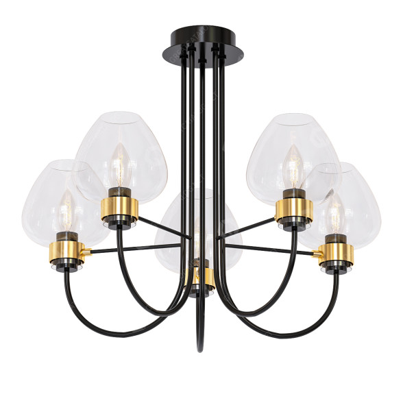 Chandelier Lumion Ilona 3708 5C 3D model