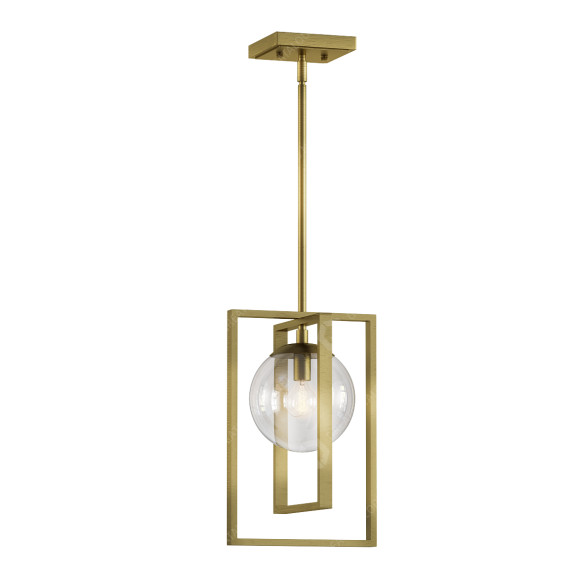 Lampa wisząca Albia Gold model 3D