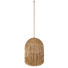 Подвесной светильник Bell Rattan Round - artpolka
