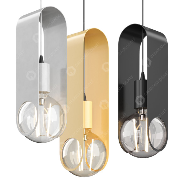 Lampe suspendue Nastriy Clip L modèle 3D