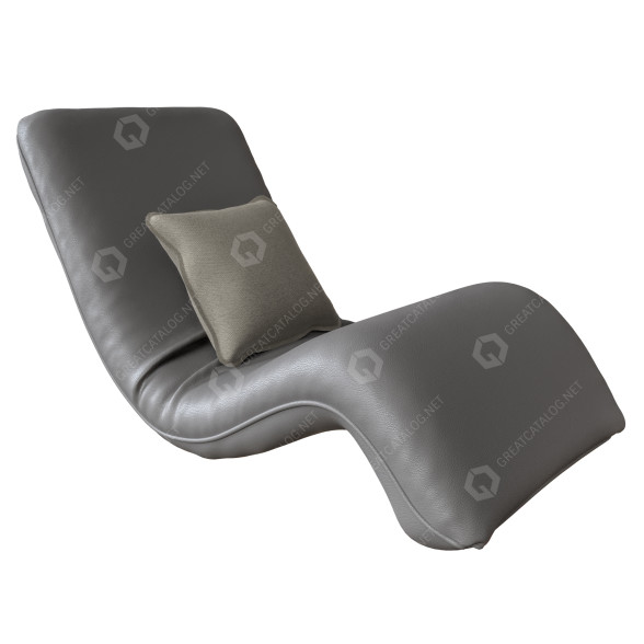 Лежак Matress 4 3D модель