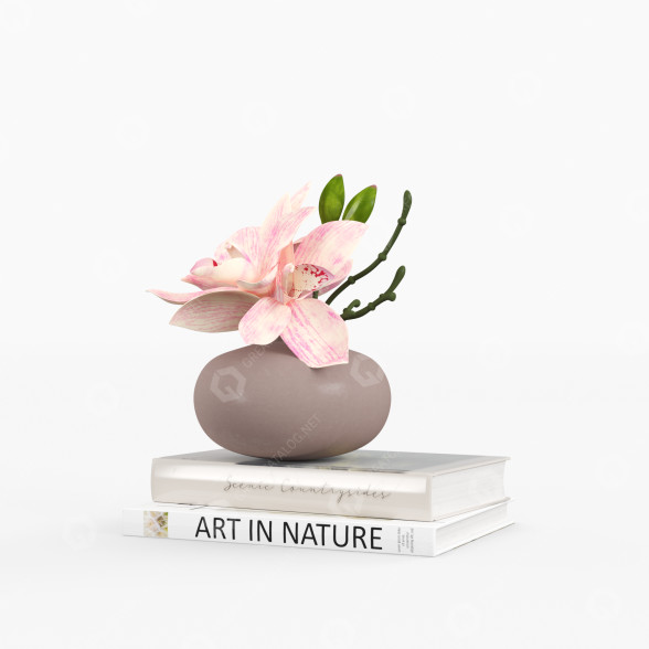 Букет и декор Lily 3D модель